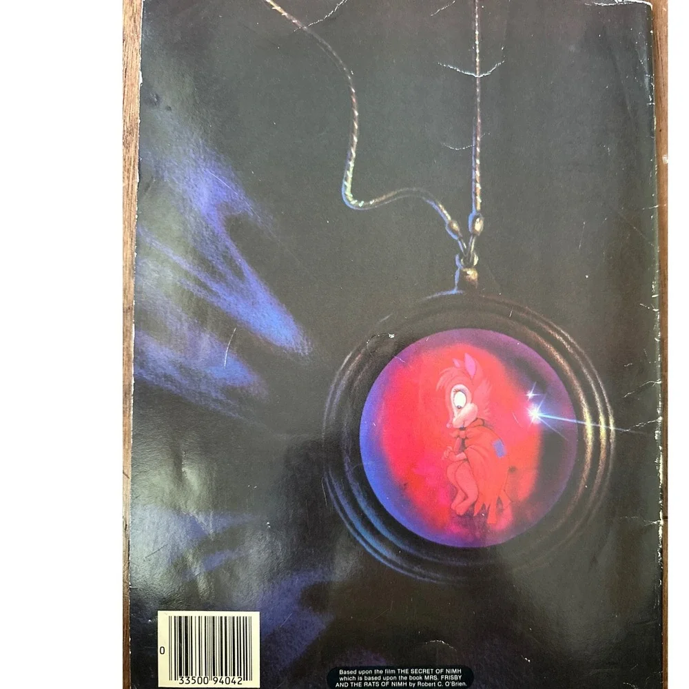 RARE‎ The Secret of NIMH Activity Book 1982 Whitman Vintage Don Bluth Animation